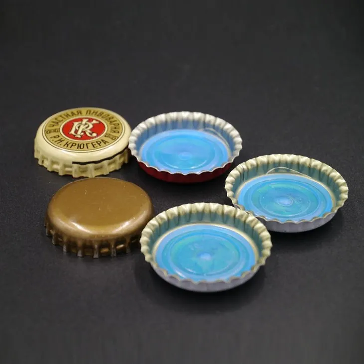 Ring Pull Beverage Beer Liquor Bottle With Kids Shower Cap Crown